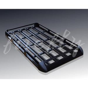 多用途！車用ルーフキャリアルーフラック 耐荷重400KG！高級アルミニウム合金製 ペイントラックバスケット車上荷物 取り付け金具付き 1.3m