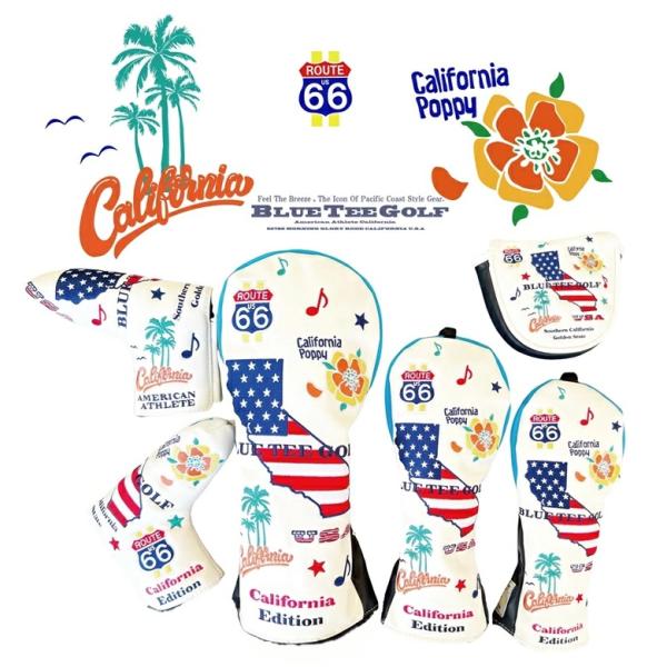 最新モデル BLUE TEE GOLF California 【 ROUTE６６ カリフォルニアエデ...