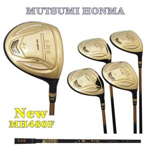 【MUTSUMI HONMA】ムツミ　ホンマ 本間　睦 MH480F プレミアム フェアウェイウッド ４７５ハイパーマレージング｜blueteegolf