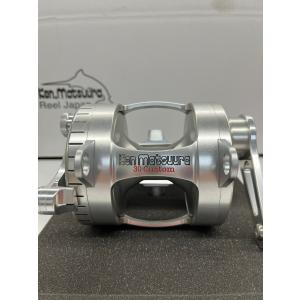 【数量限定入荷】ケンマツ 30lbトローリングリール クリアーアルマイト仕上 ケンマツ【Ken Matsuura Reel Japan】3-KM-CM30｜bluewater1984