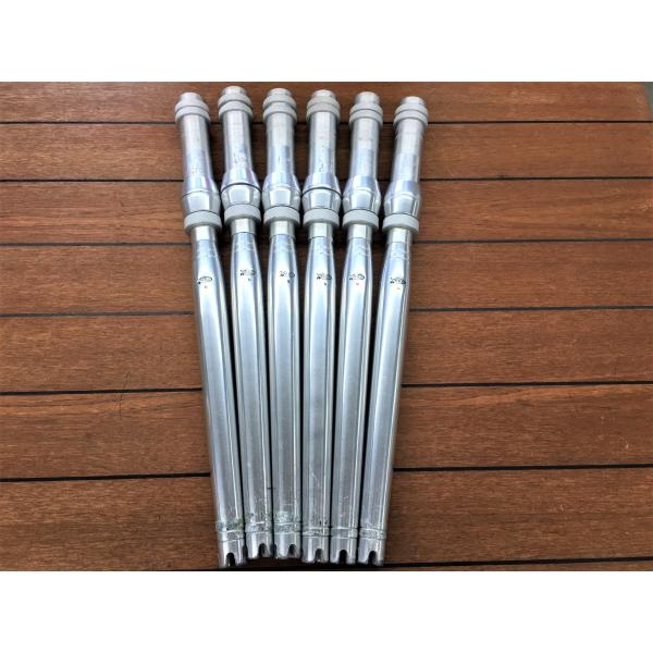 【中古】アフトコ 130lb用 (＃6) シルバー ストレートバット トローリング【AFTCO】