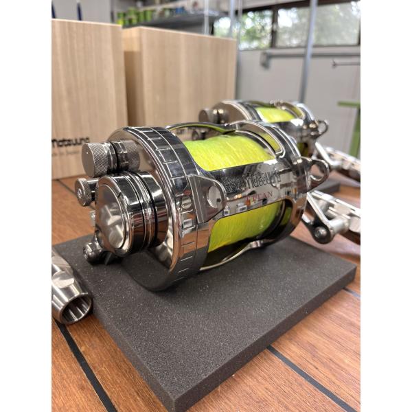 【中古】ケンマツ 50lb トローリングリール チタン製  Ken Matsuura Reel Ja...