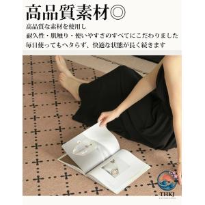ラグ ペルシャ風 洗える ラグマット 室内 お...の詳細画像3