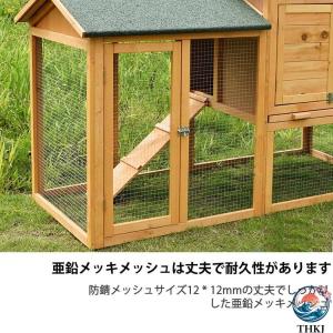 鳥かご 屋外木製鶏小屋 屋外 木製 鳥ケージ大...の詳細画像3