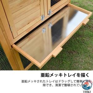 鳥かご 屋外木製鶏小屋 屋外 木製 鳥ケージ大...の詳細画像5