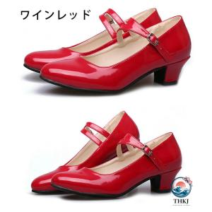 シューズ フォークダンス ダンスシューズ 社交...の詳細画像2