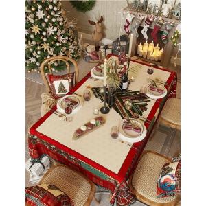 テーブルクロス テーブルカバー クリスマス サ...の詳細画像1