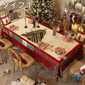 テーブルクロス テーブルカバー クリスマス サ...の詳細画像4