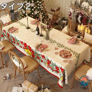 テーブルクロス テーブルカバー クリスマス サ...の詳細画像5