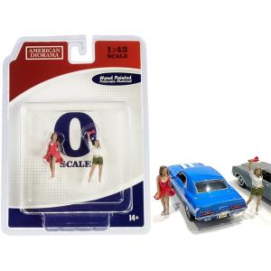 アメリカン ジオラマ 1/43 フィギア 70年代 スタイル セット3