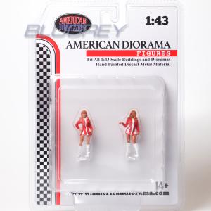 ターマックワークスxアメリカンジオラマ 1/64 フィギア ムーンアイズ