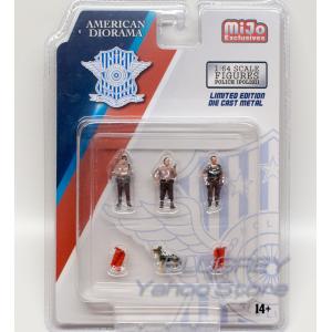 アメリカンジオラマ　ポリスライン2　1/64スケール　フィギュア Amazon.co.jp: アメリカン ジオラマ 1/64 フィギア ポリス