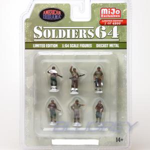Mijo特注】 アメリカンジオラマ フィギュアセット 1/64