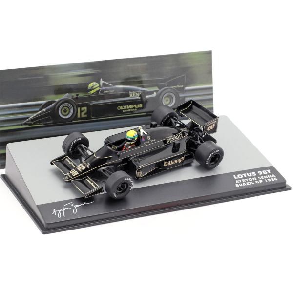 アルタヤ 1/43 ロータス ルノー F1 98T 1986 ブラジルGP アイルトン セナ LOT...