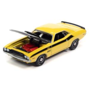 autoworld 1/64 ダッヂ チャレンジャー 1970 バナナイエロー  DODGE CHALLENGER Banana Yellow AWSP086B オートワールド｜blugrey