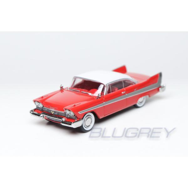 ブレキナ 1/87 プリマス フューリー レッド BREKINA Plymouth Fury ミニカ...