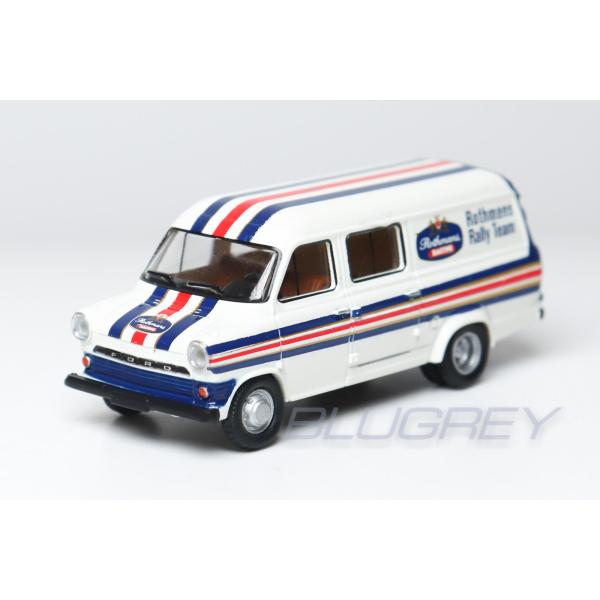 ブレキナ 1/87 フォード トランジット 1970 ロスマンズ ラリーチーム Brekina Fo...