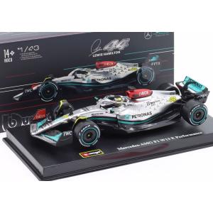 ブラーゴ 1/43 メルセデス AMG F1 W13 #44 ルイス・ハミルトン 2022 Bburago Lewis Hamilton シグネチャーシリーズ ミニカー