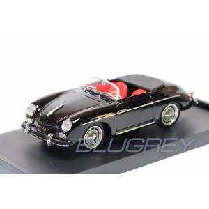 ブルム 1/43 ポルシェ356 スピードスター 1952 ブラック BRUMM PORSCHE SPEEDSTER NERO｜blugrey