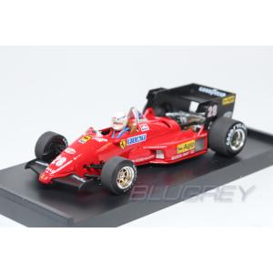 ブルム 1/43 フェラーリ F1 126 C4 1984 ベルギーGP #28 レネ・アルヌー BRUMM FERRARI RENE ARNOUX ミニカー｜blugrey