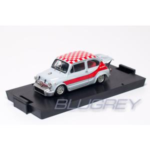 ブルム 1/43 フィアット アバルト 1000 ベルリーナ 1968 アバルト BRUMM FIAT ABARTH 1000 BERLINA UFFICIALE ROSSA｜blugrey