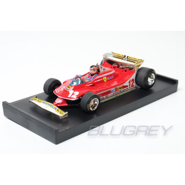 ブルム 1/43 フェラーリ F1 312 T4 モナコGP 1979 #12 ジル・ヴィルヌーブ ...