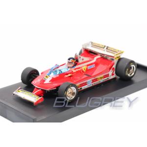 ブルム 1/43 フェラーリ 126CK ジル ヴィルヌーブ フィギア付き 1981