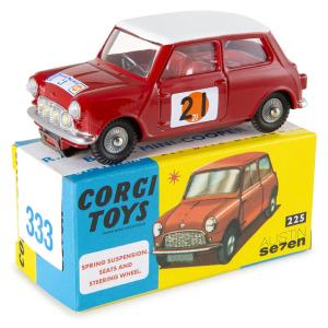 コーギー 1/42 B.M.C. ミニクーパー S RACラリー #21 CORGI MINI
