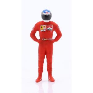 Cartrix 1/43 F1 ドライバー フィギア ミハエル・シューマッハ 1996 フェラーリ ...
