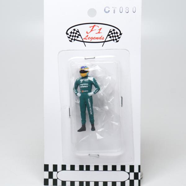 Cartrix 1/43 F1 ドライバー フィギア フェルナンド・アロンソ 2023 アストンマー...