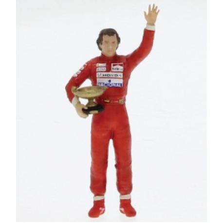 Cartrix 1/43 F1 ドライバー フィギア アイルトン・セナ マクラーレン トロフィー A...