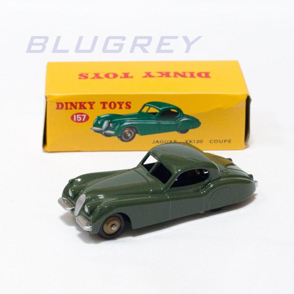 DINKY TOYS ジャガー XK120 クーペ グリーン JAGUAR XK120 COUPE ...