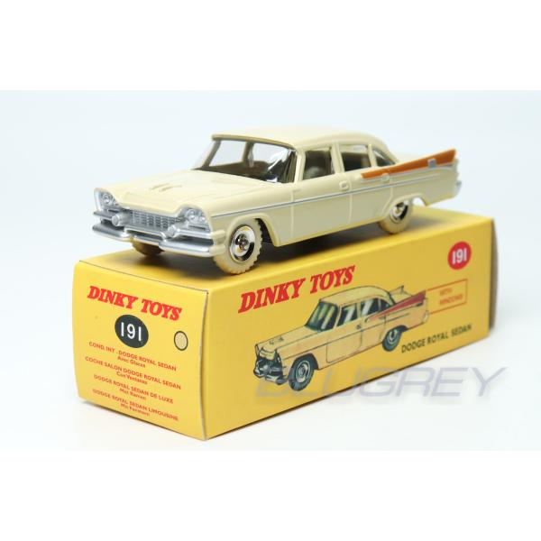 DINKY TOYS 1/43 ディンキー ダッジ ロイヤル セダン 1957 ベージュ Dodge...