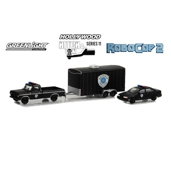 グリーンライト 1/64 ロボコップ 2 フォード F-150 ピックアップ / フォード トーラス...