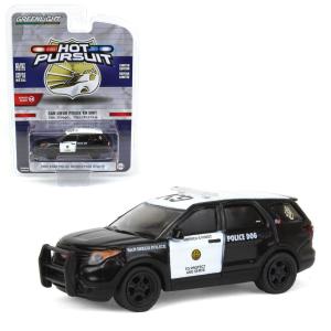 グリーンライト 1/64 フォード インターセプター サンディエゴ ポリス K9 Greenlight Hot Pursuit Ford Interceptor パトカー ミニカー｜BLUGREY(ブラグレー)モデルカーショップ