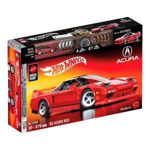 ホットウィール 1/16 ホンダ アキュラ NSX 1990 組立キット 876ピース