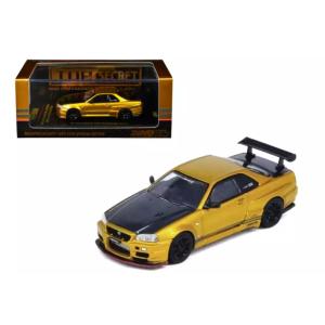 INNO Models イノモデル 1/64 Nissan スカイライン GT-R (R34)”TOP SECRET” 東京オートサロン2024 Malaysia Diecast Expo 限定｜blugrey