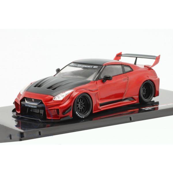 イクソ 1/43 LB シルエット ワークス GT 35GT-RR レッド 日産 GT-R IXO ...