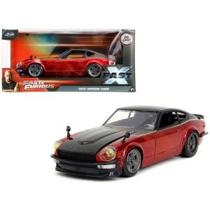 JADA TOYS 1/24 ワイルドスピード ダットサン 240Z 1972 レッド / ブラック F&F X Datsun ミニカー 34916｜BLUGREY(ブラグレー)モデルカーショップ