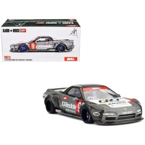 MINI GT 1/64 ホンダ NSX 街道はうす Kaido テストカー Spec V1 グレー HONDA 左ハンドル
