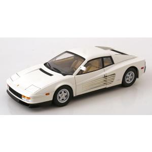 KK-Scale 1/12 フェラーリ テスタロッサ 1984 ホワイト US仕様 マイアミバイス ...