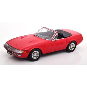 KK-Scale 1/18 フェラーリ 365 GTB デイトナ スパイダー 1969 レッド Ferrari DAYTONA SPIDER ミニカー KKDC180611｜blugrey