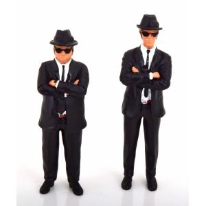 KK-Scale 1/18 ブルース・ブラザーズ ジェイク / エルウッド フィギア 2体セット FIGURE SET JAKE AND ELWOOD｜blugrey