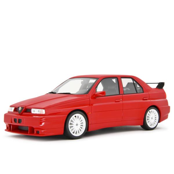 LAUDORACING 1/18 アルファロメオ 155 GTA 1993 レッド オーナーカスタム...