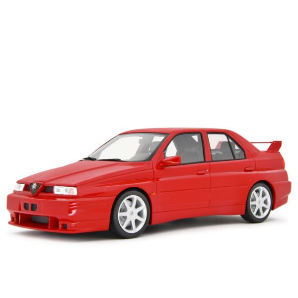 LAUDORACING 1/18 アルファロメオ 155 GTA 1993 レッド オフィシャルve...