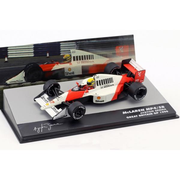 アルタヤ 1/43 マクラーレン ホンダ F1 MP4/5B イギリスGP 優勝 アイルトン・セナ ...