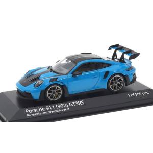 ミニチャンプス 1/43 ポルシェ 911 (992) GT3 RS 2023 ブルー MINICH...