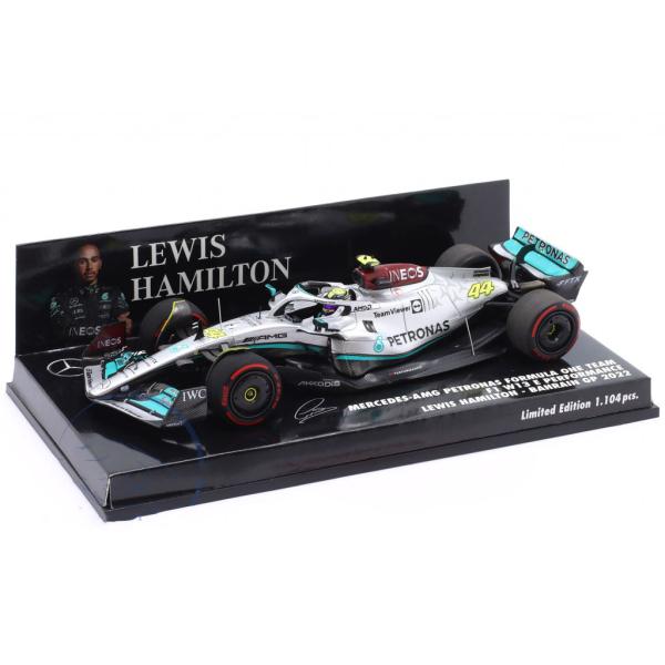 ミニチャンプス 1/43 メルセデス AMG F1 W13 #44 ハミルトン バーレーンGP 20...