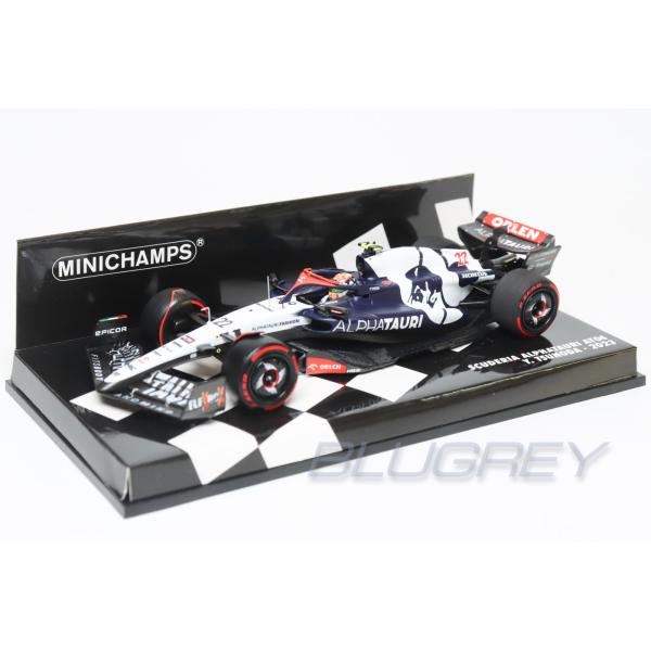 ミニチャンプス 1/43 アルファタウリ HONDA F1 AT04 #22 角田裕毅 イギリスGP...