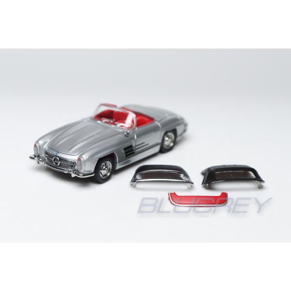 マイクロシティ Micro City 1/87 メルセデスベンツ 300SL ロードスター シルバー...